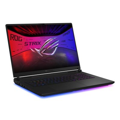4. ASUS ROG Strix SCAR 18 G835LXG-U9644X Ultra 9 290HX 18.0"4K 240Hz Mini LED 1600nits AG 32GB DDR5 6400 SSD(2TB+2TB) GeForce RTX 5090 24GB WLAN+BT LAN Cam1080p+IR 90WHrs W11Pro Aluminum Off Black