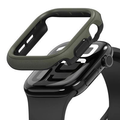 2. Etui Ringke Onyx na Apple Watch 10 46 mm - zielony