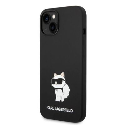 2. Etui Karl Lagerfeld Silicone Choupette na iPhone 14 Plus - czarne