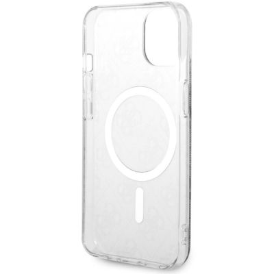 6. Etui Guess 4G MagSafe na iPhone 14 - czarne