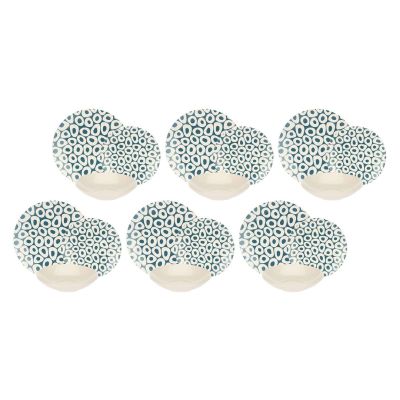2. ROSE&TULIPANI SEA STONES Serwis obiadowy dla 6 osób