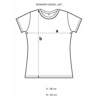 4. T-shirt damski LEONE LW1011/S16 turkusowy "M"