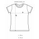 4. T-shirt damski LEONE LW1011/S16 turkusowy "M"