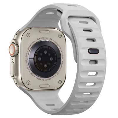 2. Pasek Tech-Protect Silicone Line na Apple Watch 44 / 45 / 46 / 49 mm - szary