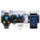 5. Smartwatch GIEWONT Vertex SmartCall GW450-1 Carbon/Carbon Silikon