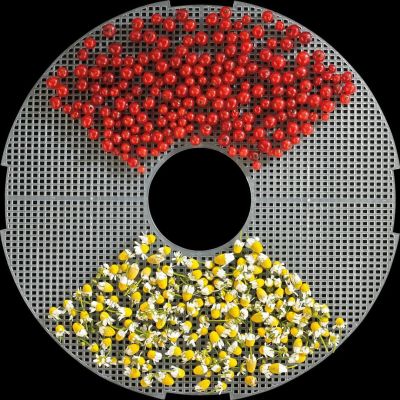 7. Suszarka Gorenje FDK 24 DW Przezroczysty, Biały 240 W