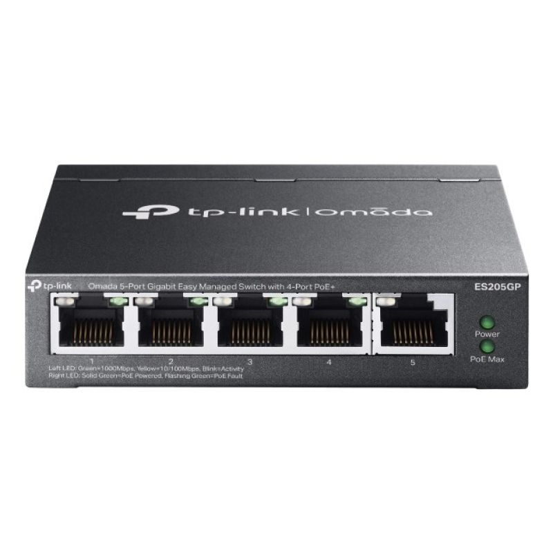 3. Switch TP-Link ES205GP Omada Easy Managed
