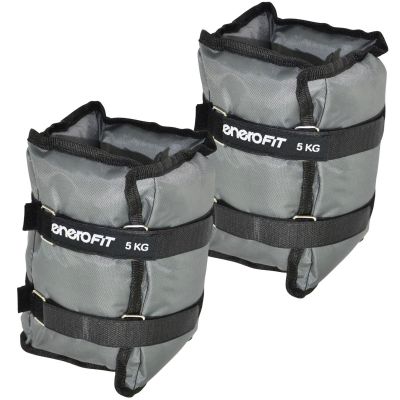 6. OBCIĄŻENIE NA PRZEGUBY SZARE 10KG (2x5KG) ENERO FIT