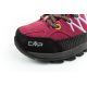 6. CMP Rigel Buty sportowe damskie trekkingowe wodoodporne różowe