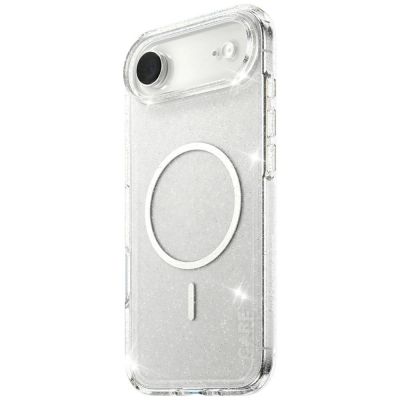 2. Etui CARE by PanzerGlass Flagship Urban Explorer w. White MagSafe na iPhone Air - przezroczysto-brokatowe