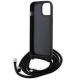 6. Etui Karl Lagerfeld Crossbody Saffiano Metal Pin Karl&Choupette na iPhone 15 - czarne