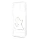 6. Etui Karl Lagerfeld Choupette Fun na iPhone 11 / Xr - przezroczyste