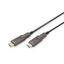 Kabel hybrydowy AOC HDMI 2.0 Premium High Speed Ethernet 4K60Hz UHD HDMI D/A HDMI D/A M/M czarny 15m
