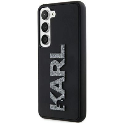 2. Etui Karl Lagerfeld 3D Rubber Glitter Logo na Samsung Galaxy S23+ - czarne