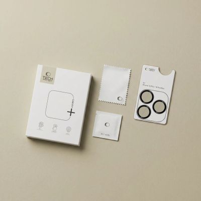 9. Osłona aparatu Tech-Protect Camring Fit+ na iPhone 18 Pro / 18 Pro Max - czarna