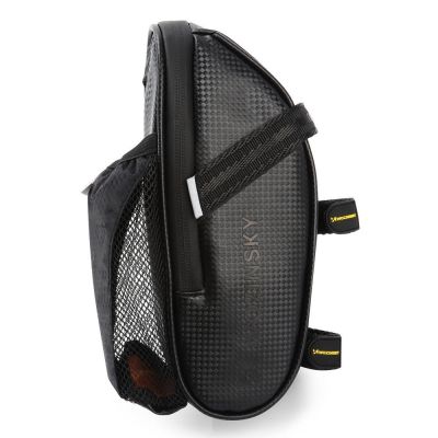 3. Wozinsky torba rowerowa pod siodełko 1,5 l czarny (WBB20BK)