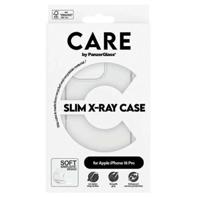 4. Etui CARE by PanzerGlass X-Ray Soft Basic Case z MagSafe na iPhone 16 Pro - przezroczyste