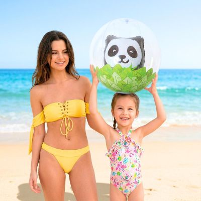 2. PIŁKA PLAŻOWA DMUCHANA 50CM PANDA 53198