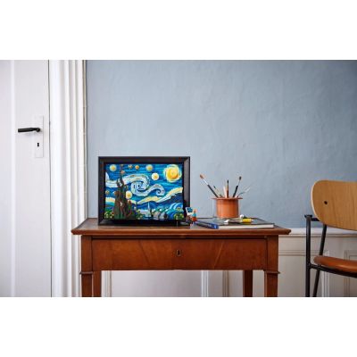 10. LEGO Ideas 21333 „Gwiaździsta noc” Vincenta van Gogha
