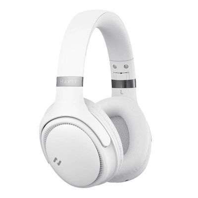 4. Słuchawki Bluetooth HAVIT H630BT (białe)