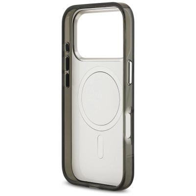 7. Etui Karl Lagerfeld IML Aquarelle Karl & Logo MagSafe na iPhone 17 Pro - czarne