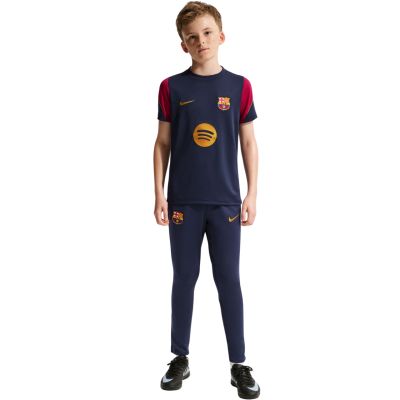 7. Koszulka dla dzieci Nike FC Barcelona Strike granatowo-bordowa II3237 401