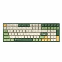 IQUNIX F97 Camping Bezprzewodowa klawiatura do gier, RGB - MX-Brown-Switches (USA)