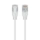 Ubiquiti UACC-Cable-Patch-EL-C6A-12M-W kabel sieciowy Półprzezroczysty, Biały Cat6a Okrągły