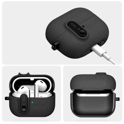 4. Etui Tech-Protect Slim Hook na Samsung Galaxy Buds 3 / 3 FE / 3 Pro - czarne