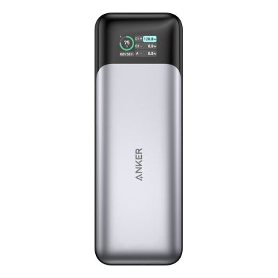 3. Powerbank Anker 737 24000mAh Czarny, Srebrny (7978673)