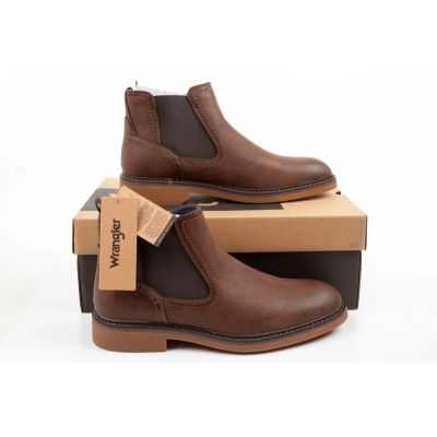 9. Wrangler buty męskie sztyblety botki Toby eleganckie modne wsuwane
