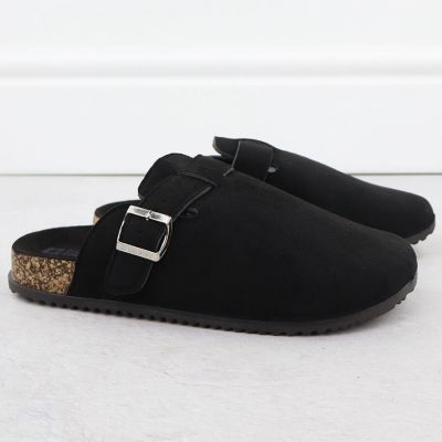 2. Klapki zamszowe Big Star W SS274736 INT2156A