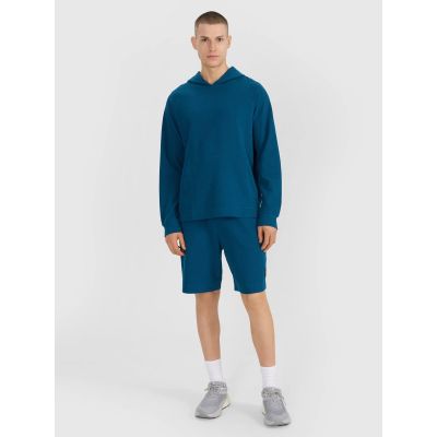 5. Bluza dresowa nierozpinana z kapturem męska 4F 4FWSS25TSWSM1558-46S