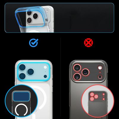 12. Szkło hartowane na aparat Spigen Optik Pro XL GLAS.TR EZ FIT na iPhone 18 Pro Max - srebrne