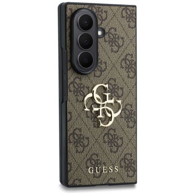 3. Etui Guess Big 4G Logo na Samsung Galaxy Z Fold 8 Ultra - brązowe