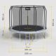 18. REBEL ACTIVE TRAMPOLINA PRO 10FT/305CM