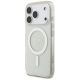 3. Etui Guess IML Glitter Pearl Strap MagSafe do iPhone 17 Pro - przezroczyste