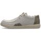 4. Półbuty męskie sznurowane mokasyny szare Rieker  08600-63