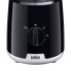 2. Mikser stojący Braun JB1051BK Household PowerBlend 1 ze szklaną nasadką blendera 1,5 l z kubkiem na wynos, gadżety kuchenne do kruszenia, przecierania i mieszania, funkcja kruszenia lodu, 2 prędkości