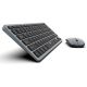 3. Inca IBK-572BT klawiatura Dołączona myszka RF Wireless + Bluetooth Czarny