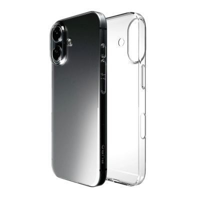 5. Etui silikonowe Puro 03 Nude do iPhone 16 - przezroczyste