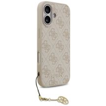 Etui Guess 4G Charms Collection MagSafe na iPhone 17 - różowe