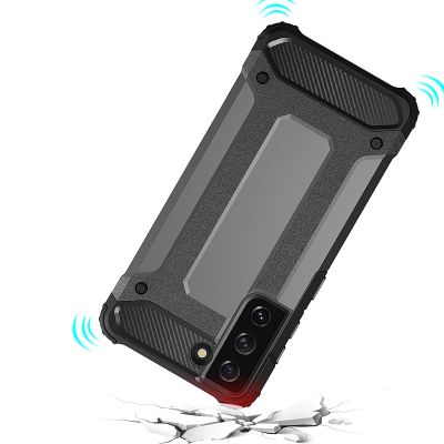8. Hybrid Armor etui do Samsung Galaxy S23+ pancerny hybrydowy pokrowiec niebieskie