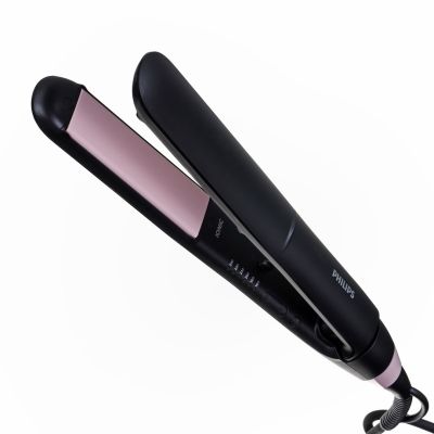 3. Prostownica do włosów Philips StraightCare Essential BHS378/00 (50W; kolor czarny)