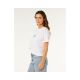 2. Koszulka damska RIP CURL Icons Of Surf Relaxed Tee biała