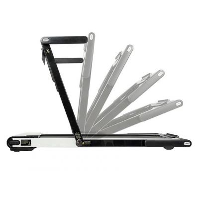 16. Bieżnia elektryczna z biurkiem HMS LOOP12 MULTI 1-12 km/h, czarna