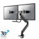 22. Neomounts NM-D775DXBLACK uchwyt / stojak do monitorów 81,3 cm (32") Biurko Czarny