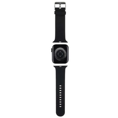 2. Pasek Karl Lagerfeld 3D Rubber Karl Head na Apple Watch 38/40/41mm - czarny