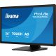 22. iiyama ProLite T2452MSC-B2AG monitor komputerowy 61 cm (24") 1920 x 1080 px Full HD LED Ekran dotykowy Czarny