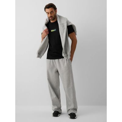 3. T-shirt regular z nadrukiem męski 4F 4FRAW26TTSHM4665-20S